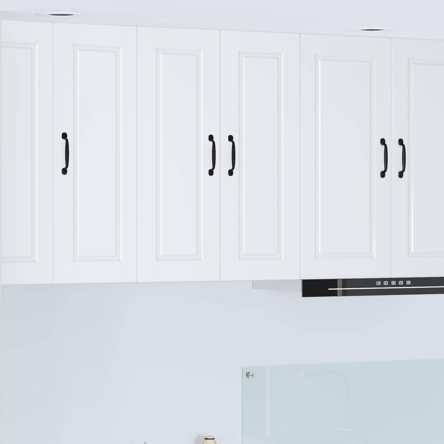 Wall Cabinet PORTO White 60 x 31 x 80 cm Engineered Wood