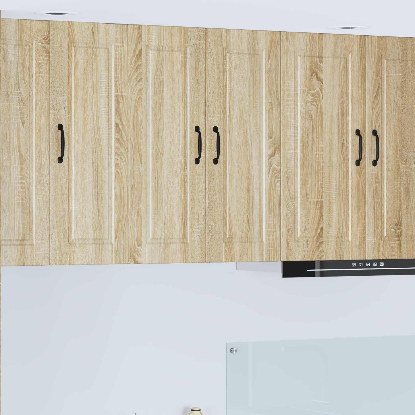 Wall Cabinet PORTO Sonoma Oak 60 x 31 x 80 cm Engineered Wood