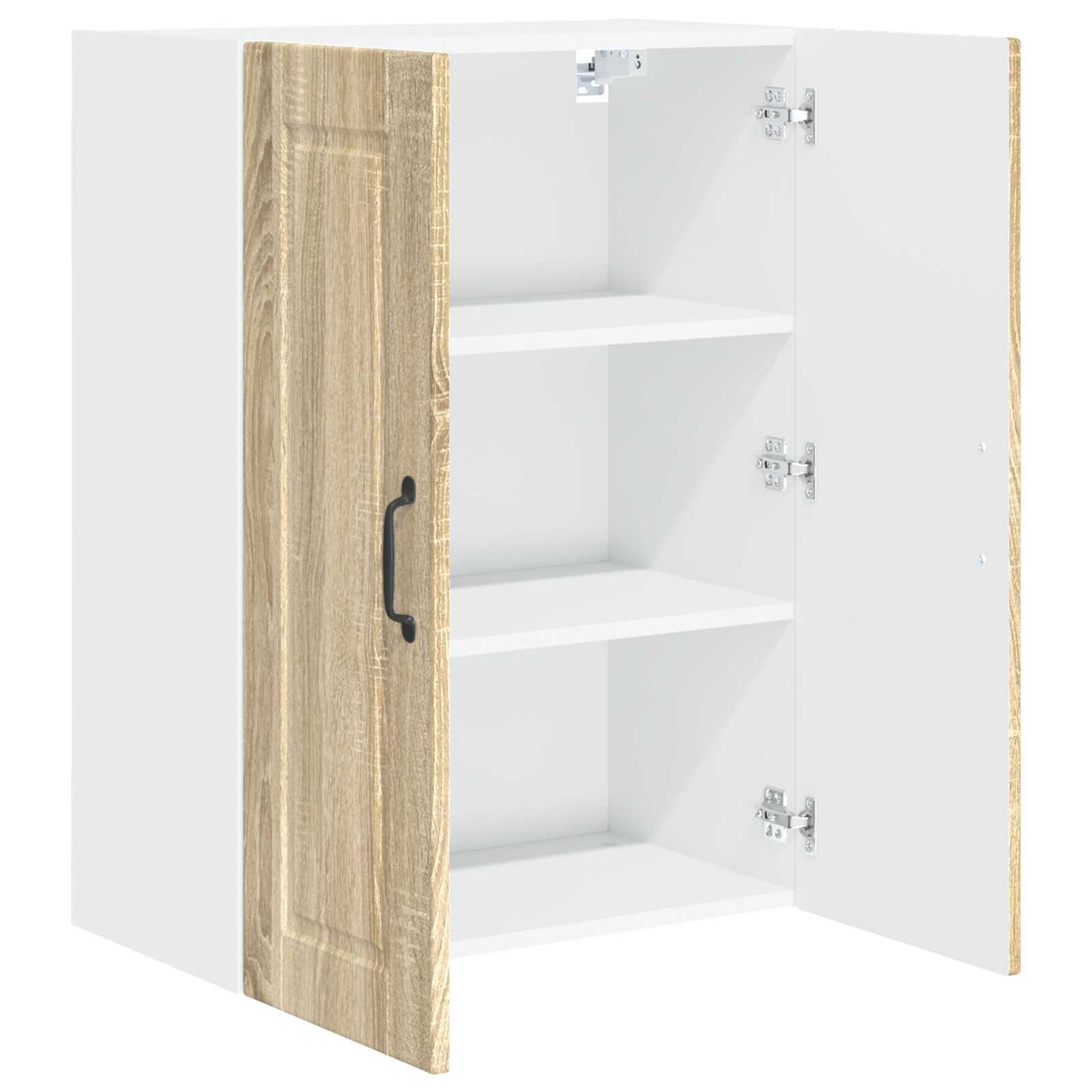 Wall Cabinet PORTO Sonoma Oak 60 x 31 x 80 cm Engineered Wood