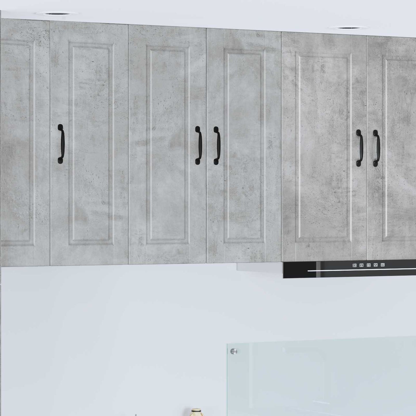 Wall Cabinet PORTO Concrete Grey 60 x 31 x 80 cm