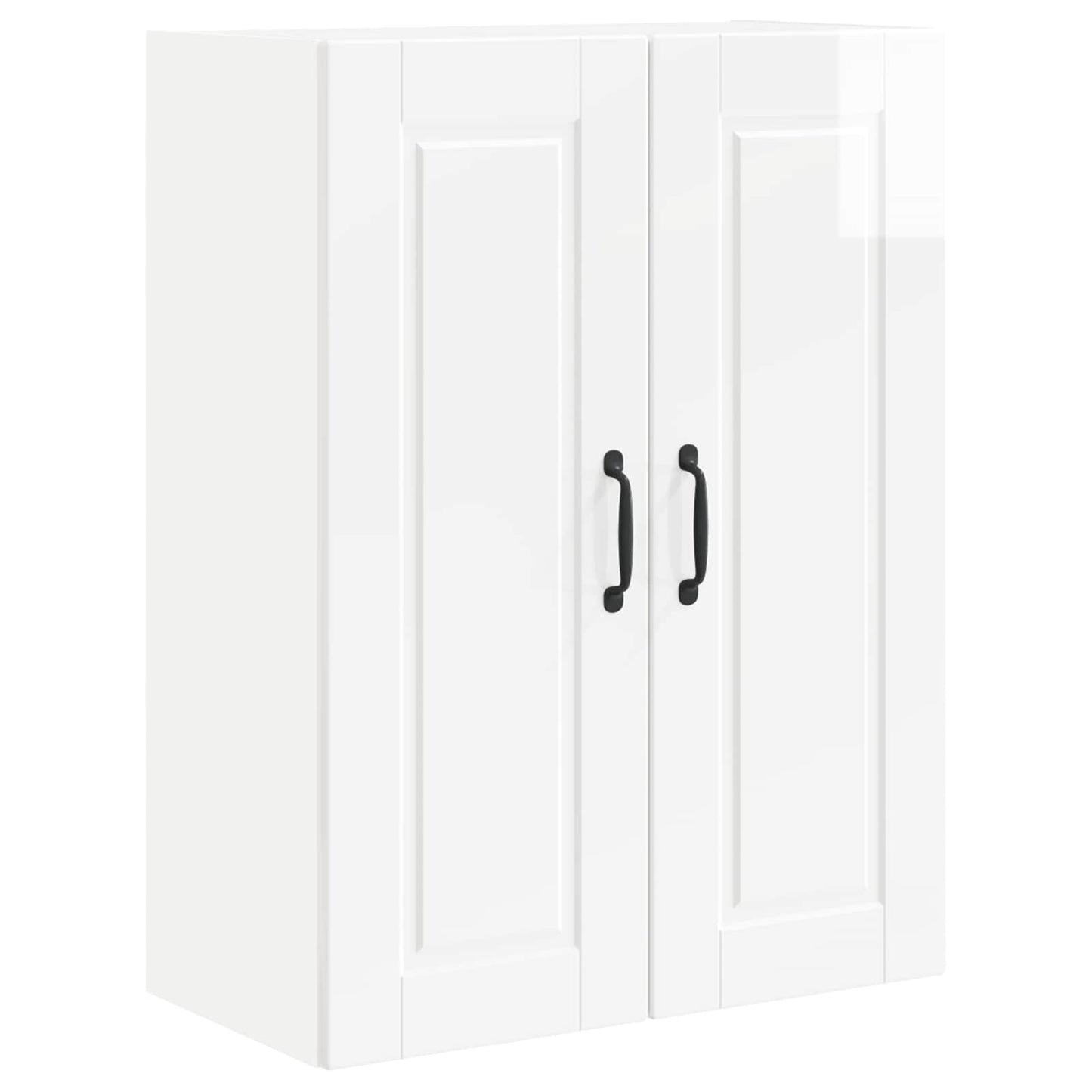 Wall Cabinet PORTO High Gloss White 60 x 31 x 80 cm