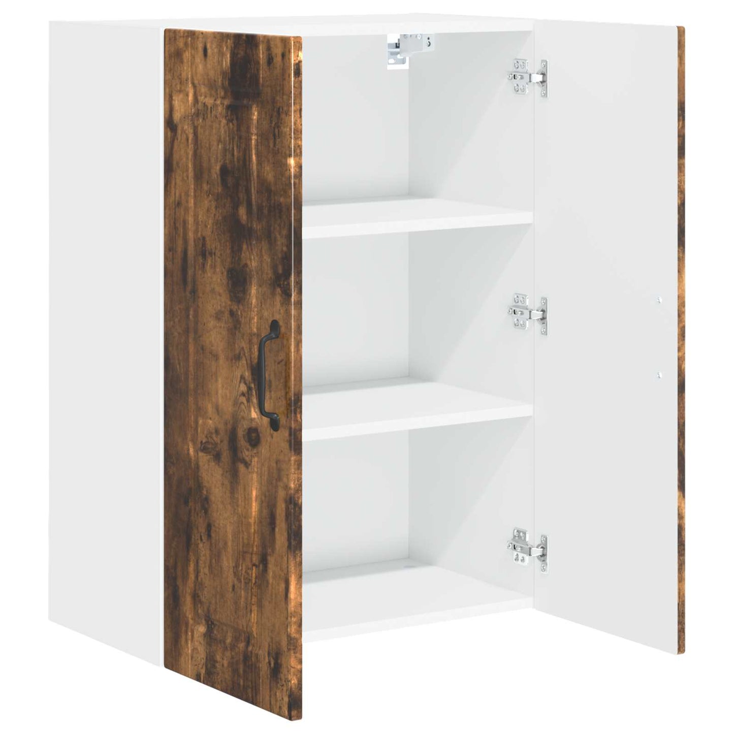 Wall Cabinet PORTO Smoked Oak 60 x 31 x 80 cm Engineered Wood