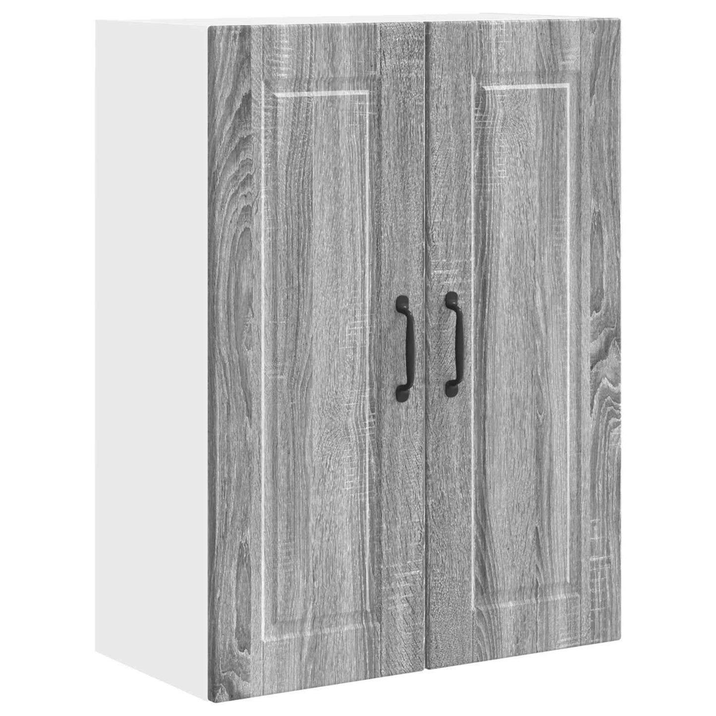 Wall Cabinet PORTO Grey Sonoma 60 x 31 x 80 cm Engineered Wood