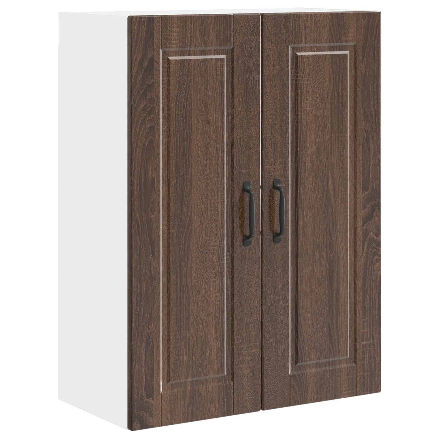 Wall Cabinet PORTO Brown Oak 60 x 31 x 80 cm Engineered Wood