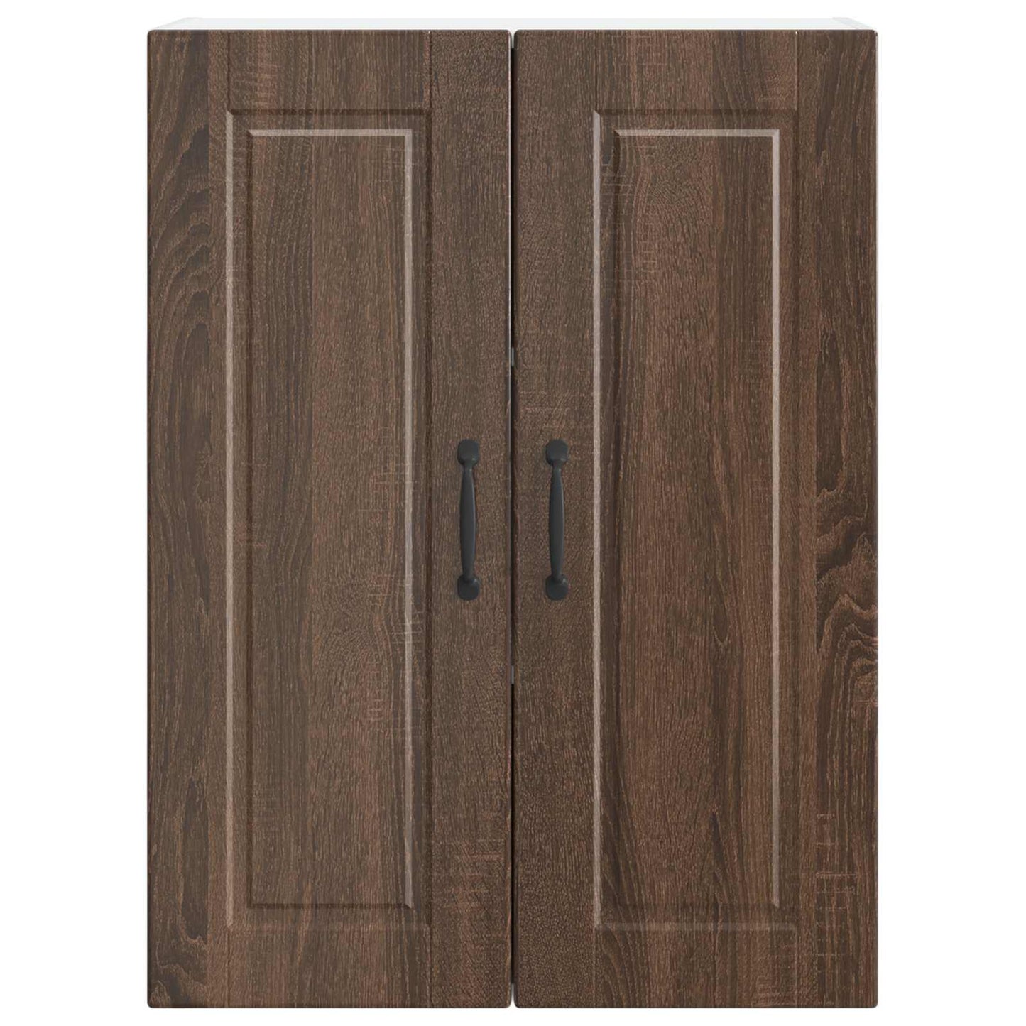 Wall Cabinet PORTO Brown Oak 60 x 31 x 80 cm Engineered Wood