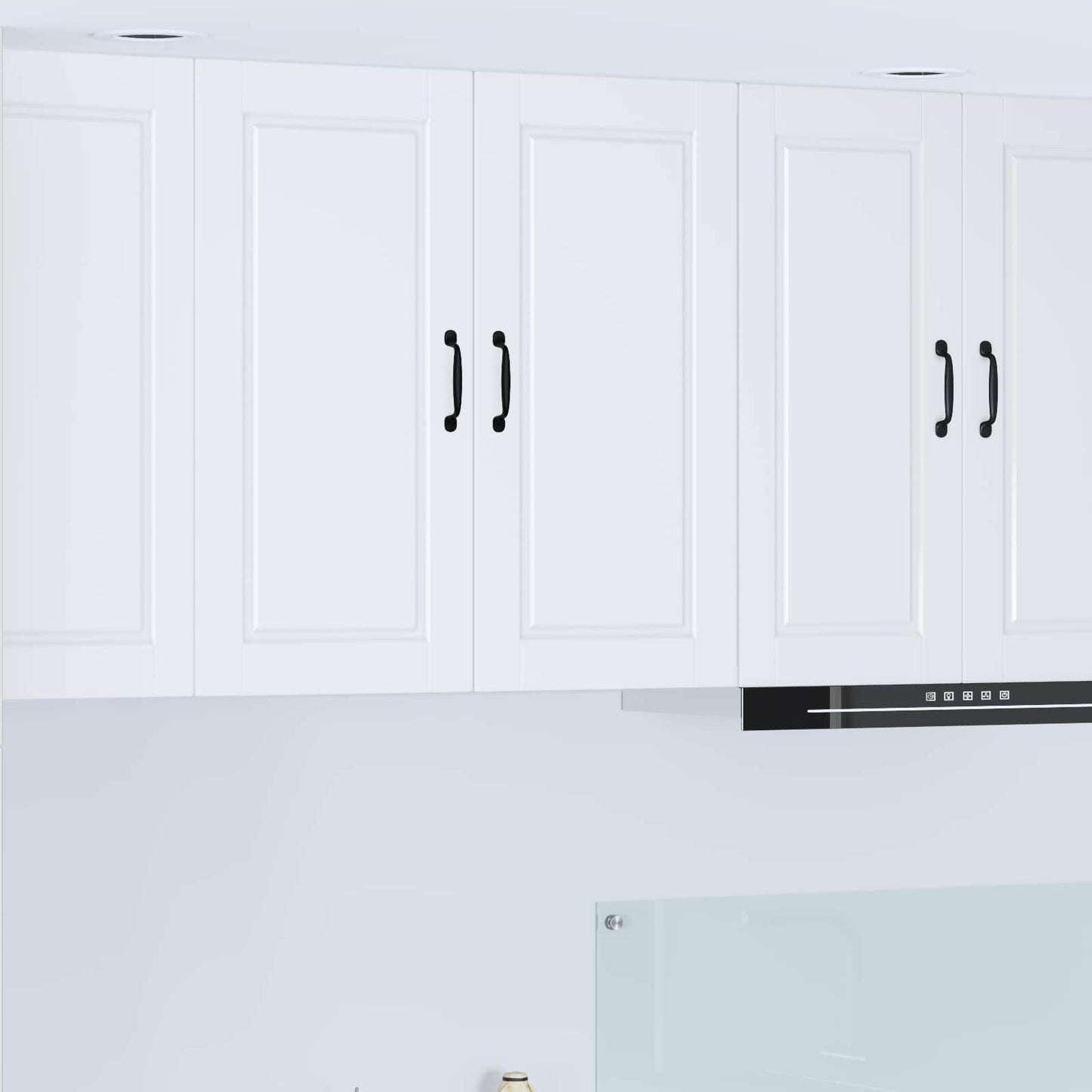 Wall Cabinet PORTO White 80 x 31 x 80 cm Engineered Wood