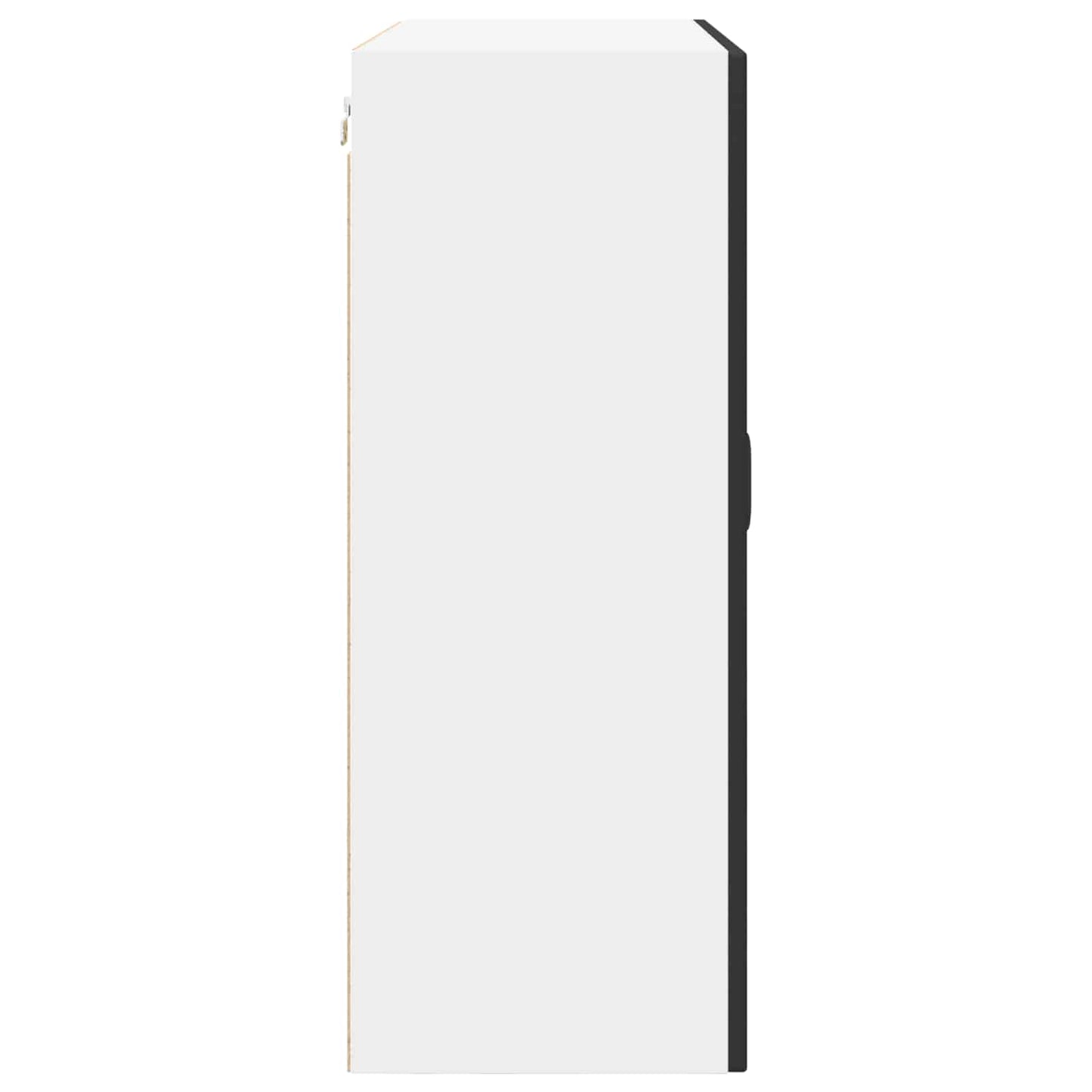 Wall Cabinet PORTO Black 80 x 31 x 80 cm Engineered Wood