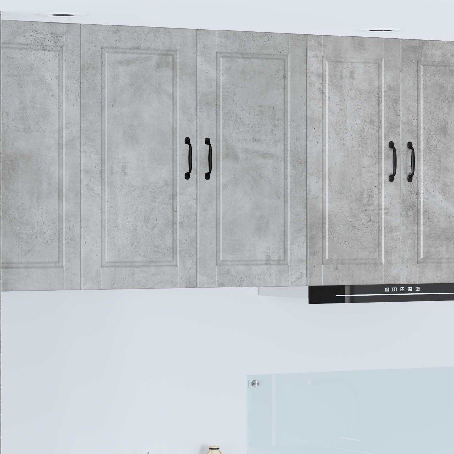Wall Cabinet PORTO Concrete Grey 80 x 31 x 80 cm