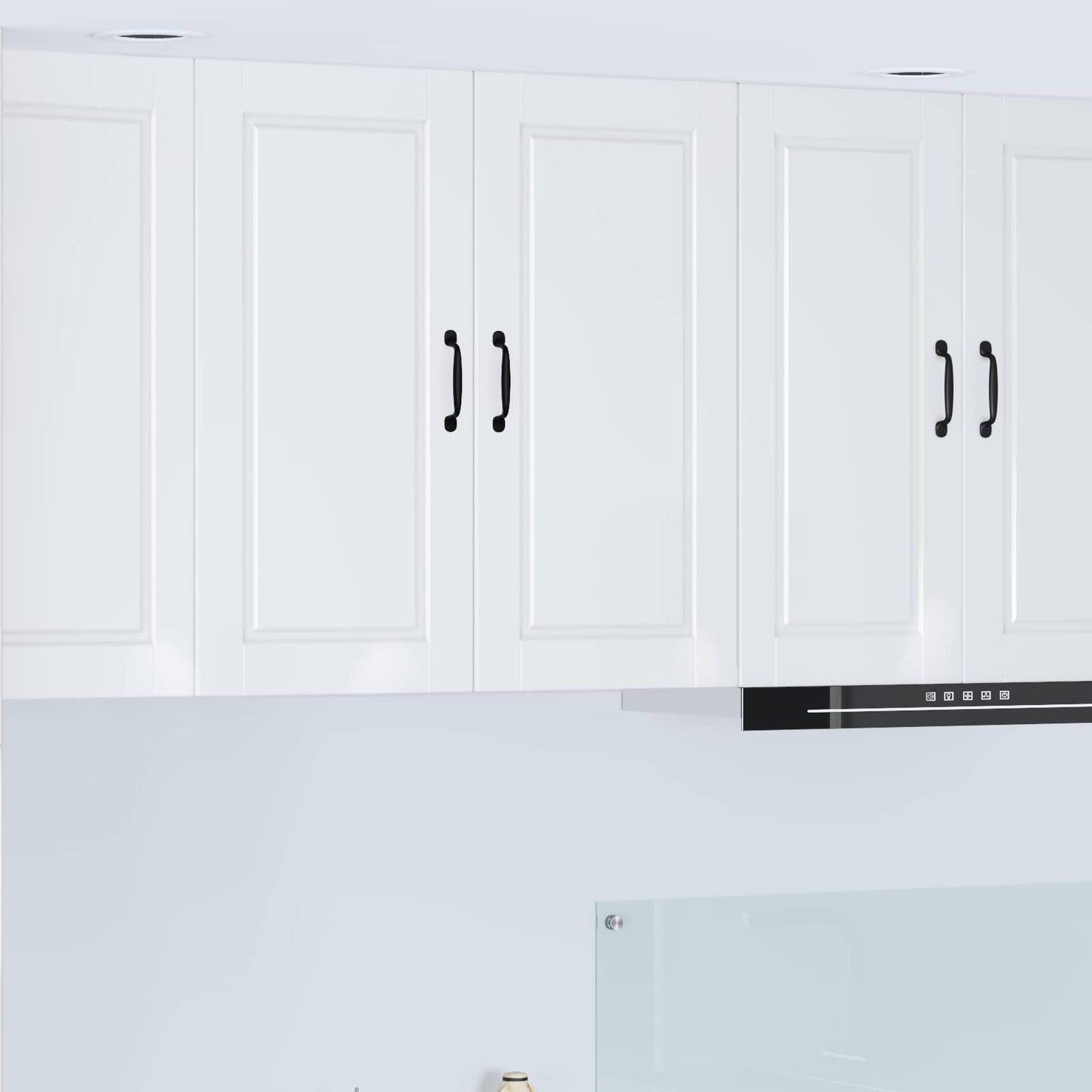 Wall Cabinet PORTO High Gloss White 80 x 31 x 80 cm