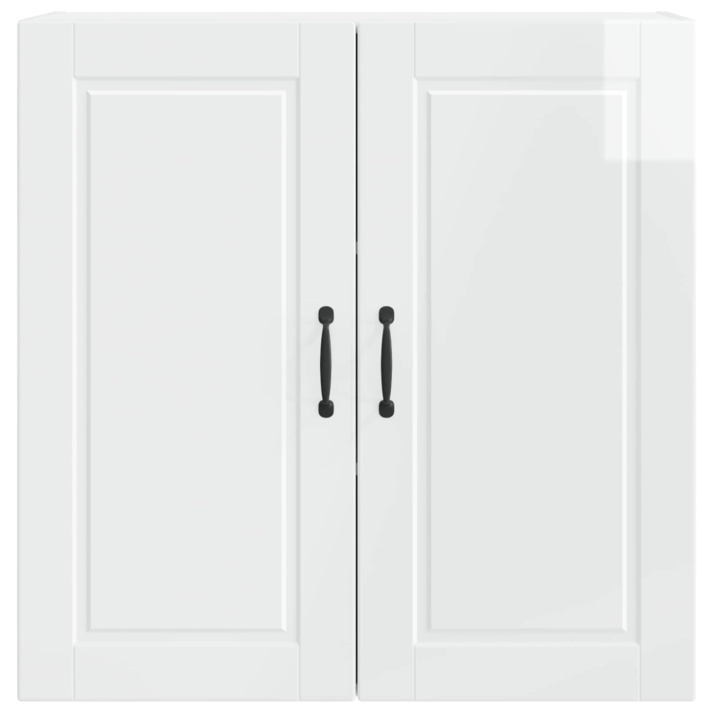 Wall Cabinet PORTO High Gloss White 80 x 31 x 80 cm