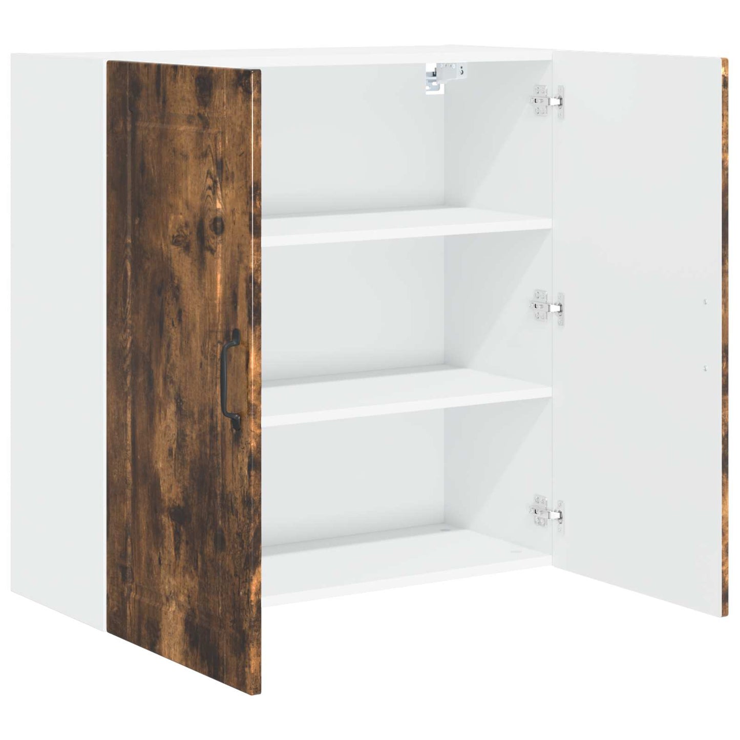 Wall Cabinet PORTO Smoked Oak 80 x 31 x 80 cm Engineered Wood