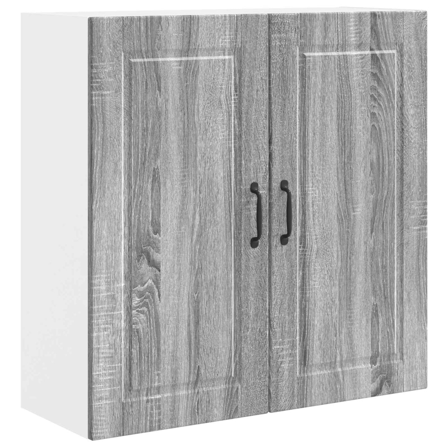 Wall Cabinet PORTO Grey Sonoma 80 x 31 x 80 cm Engineered Wood