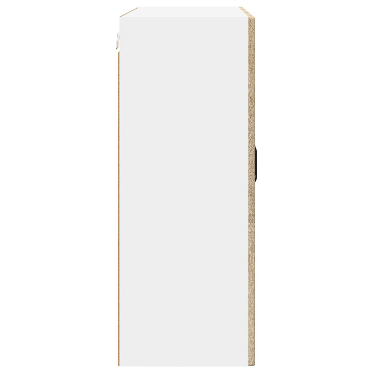 Wall Glass Cabinet PORTO Sonoma Oak 80 x 31 x 80 cm