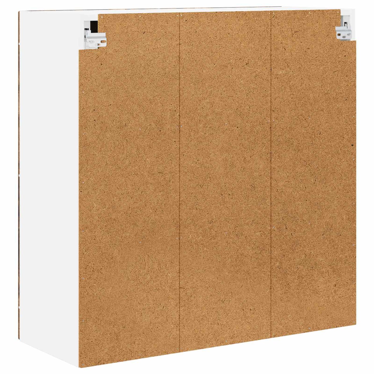 Wall Glass Cabinet PORTO Smoked Oak 80 x 31 x 80 cm