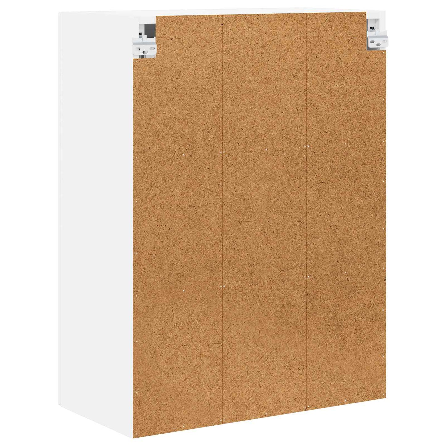 Wall Glass Cabinet PORTO White 60 x 31 x 80 cm Engineered Wood