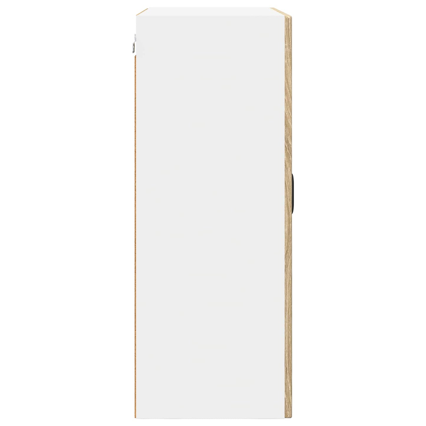 Wall Glass Cabinet PORTO Sonoma Oak 60 x 31 x 80 cm