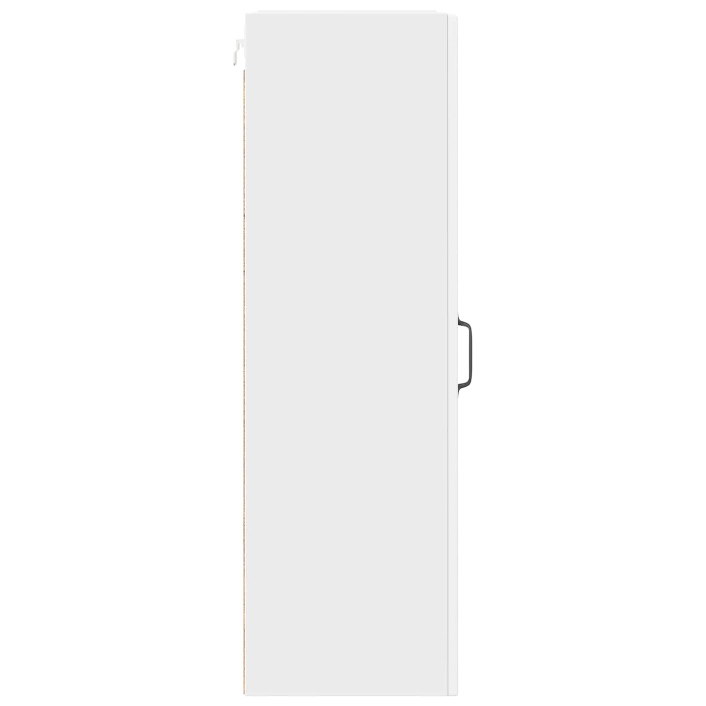 Wall Glass Cabinet PORTO White 40 x 31 x 100 cm Engineered Wood