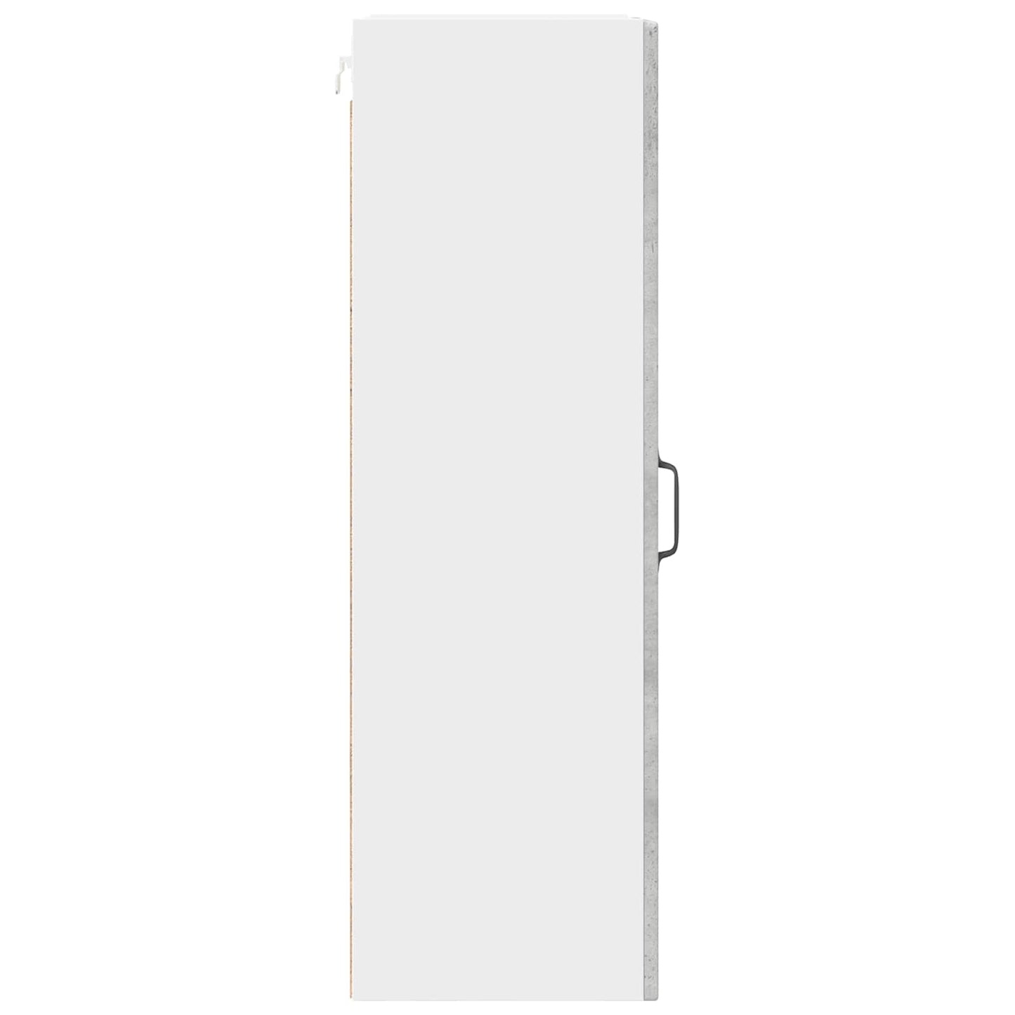 Wall Glass Cabinet PORTO Concrete Grey 40 x 31 x 100 cm
