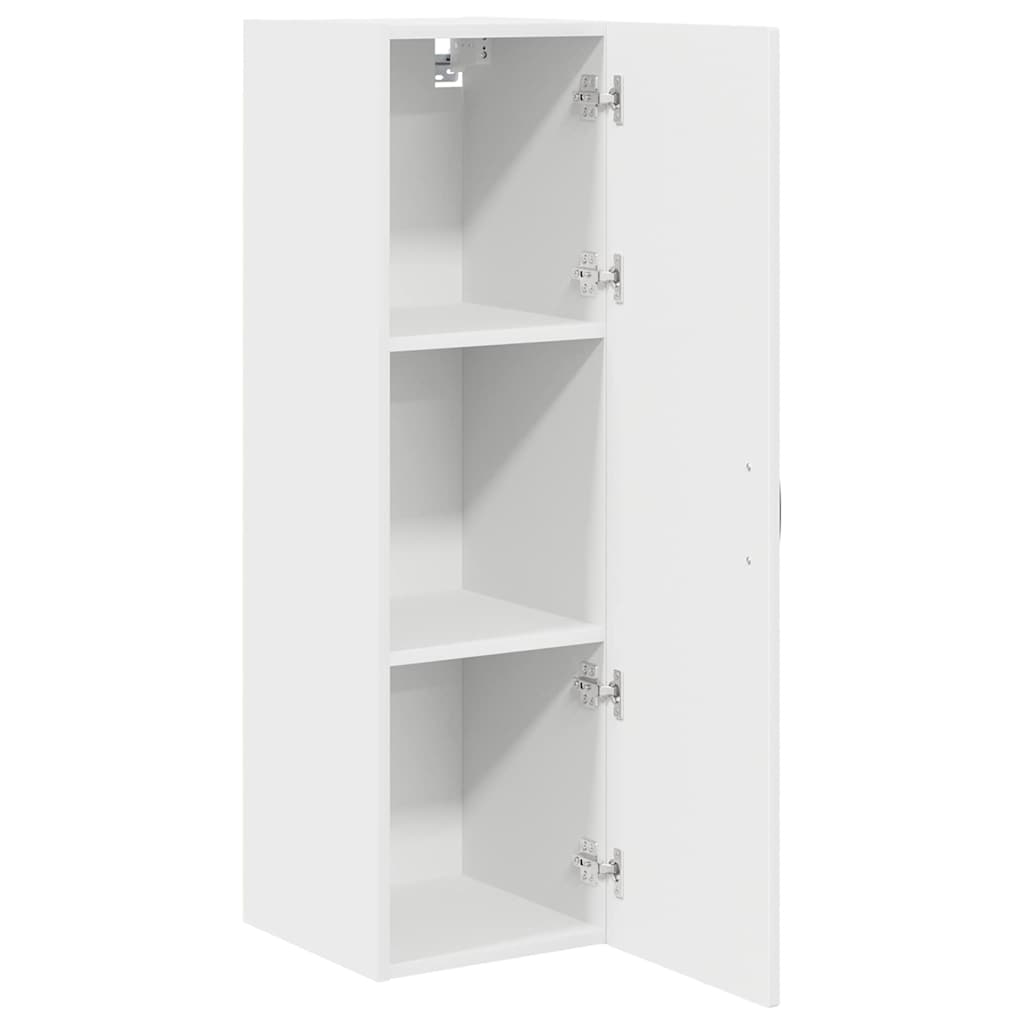 Wall Cabinet PORTO White 30 x 31 x 100 cm Engineered Wood