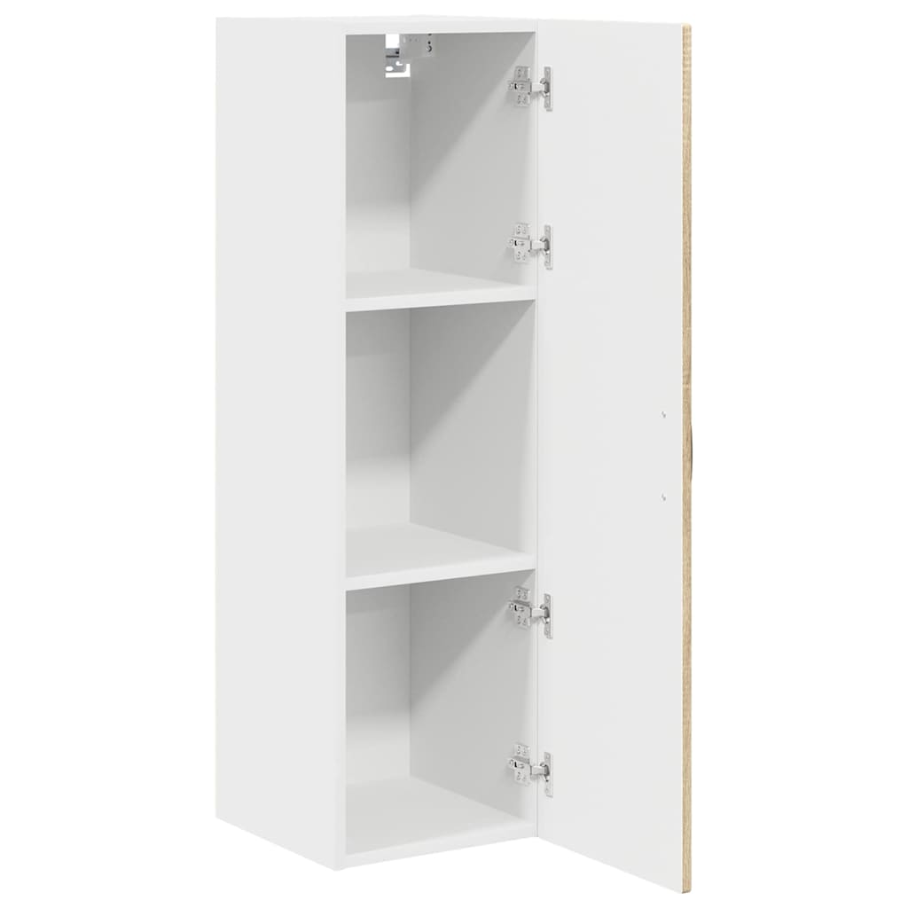Wall Cabinet PORTO Sonoma Oak 30 x 31 x 100 cm Engineered Wood