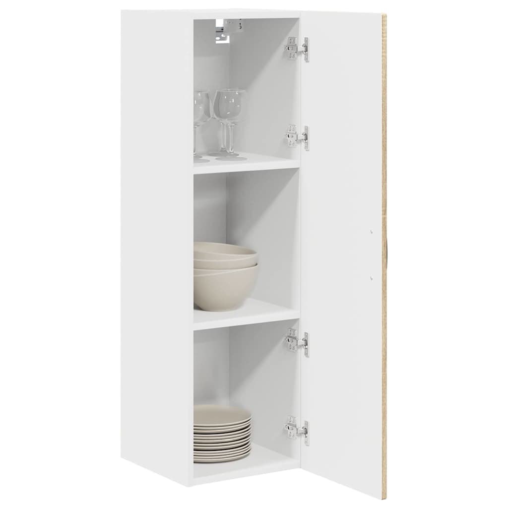 Wall Cabinet PORTO Sonoma Oak 30 x 31 x 100 cm Engineered Wood