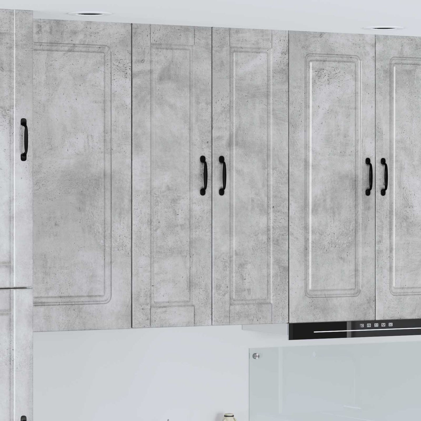 Wall Cabinet PORTO Concrete Grey 30 x 31 x 100 cm