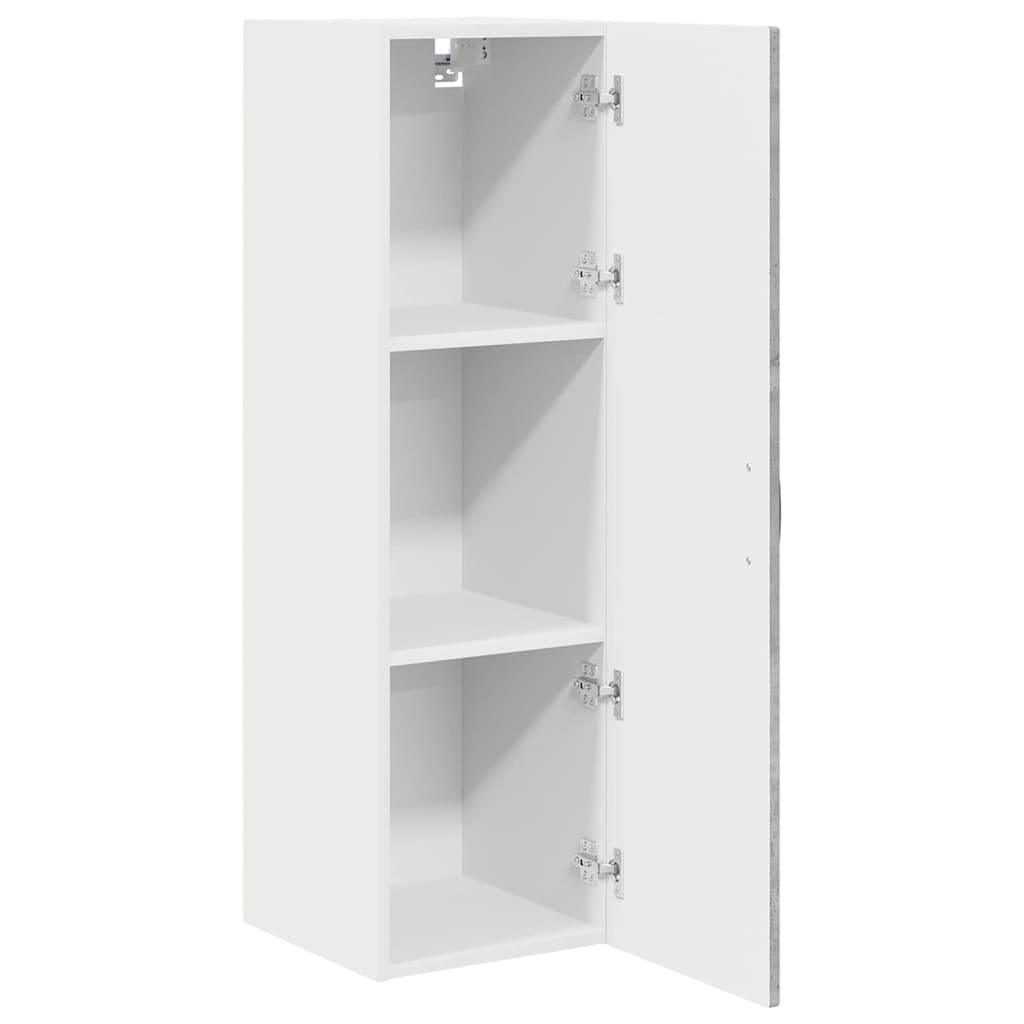 Wall Cabinet PORTO Concrete Grey 30 x 31 x 100 cm