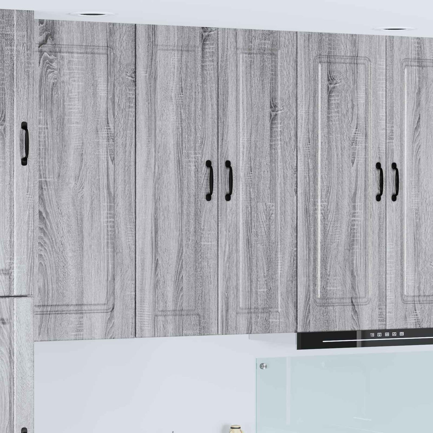 Wall Cabinet PORTO Grey Sonoma 30 x 31 x 100 cm Engineered Wood