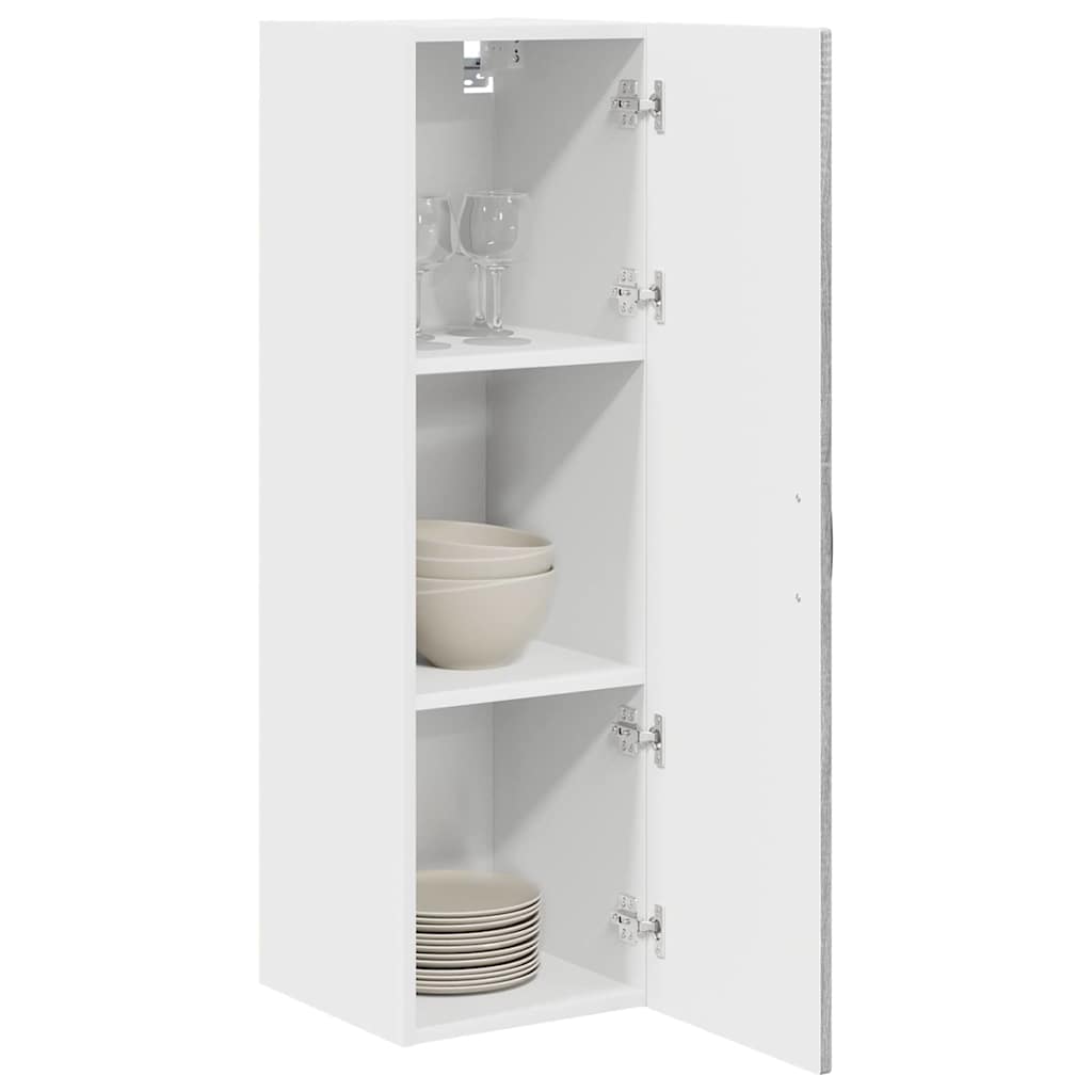 Wall Cabinet PORTO Grey Sonoma 30 x 31 x 100 cm Engineered Wood