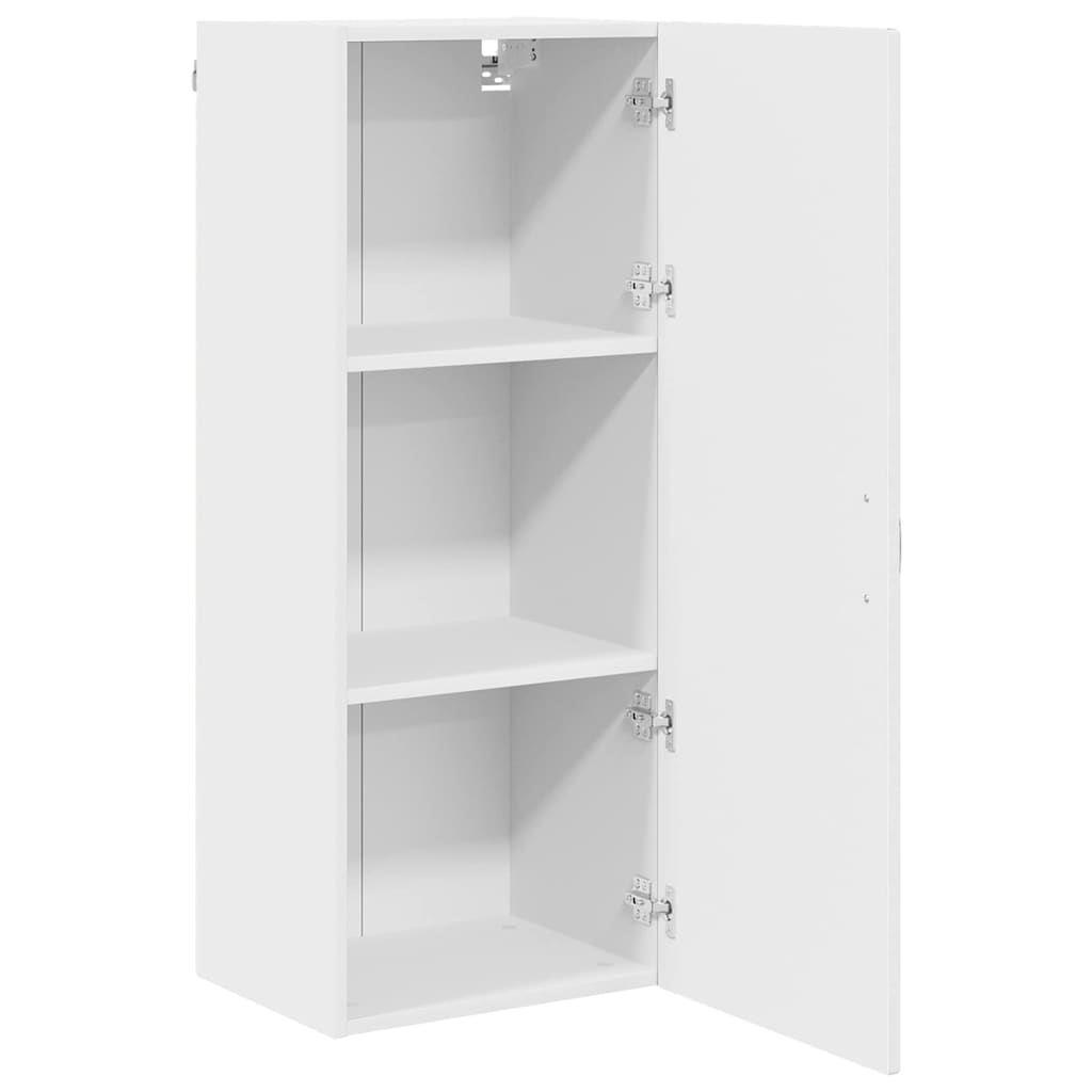 Wall Cabinet PORTO White 40 x 31 x 100 cm Engineered Wood