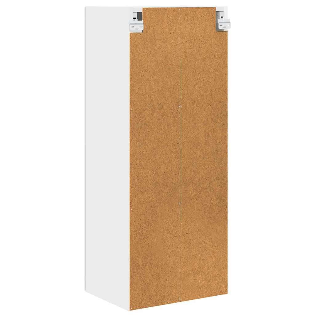 Wall Cabinet PORTO White 40 x 31 x 100 cm Engineered Wood