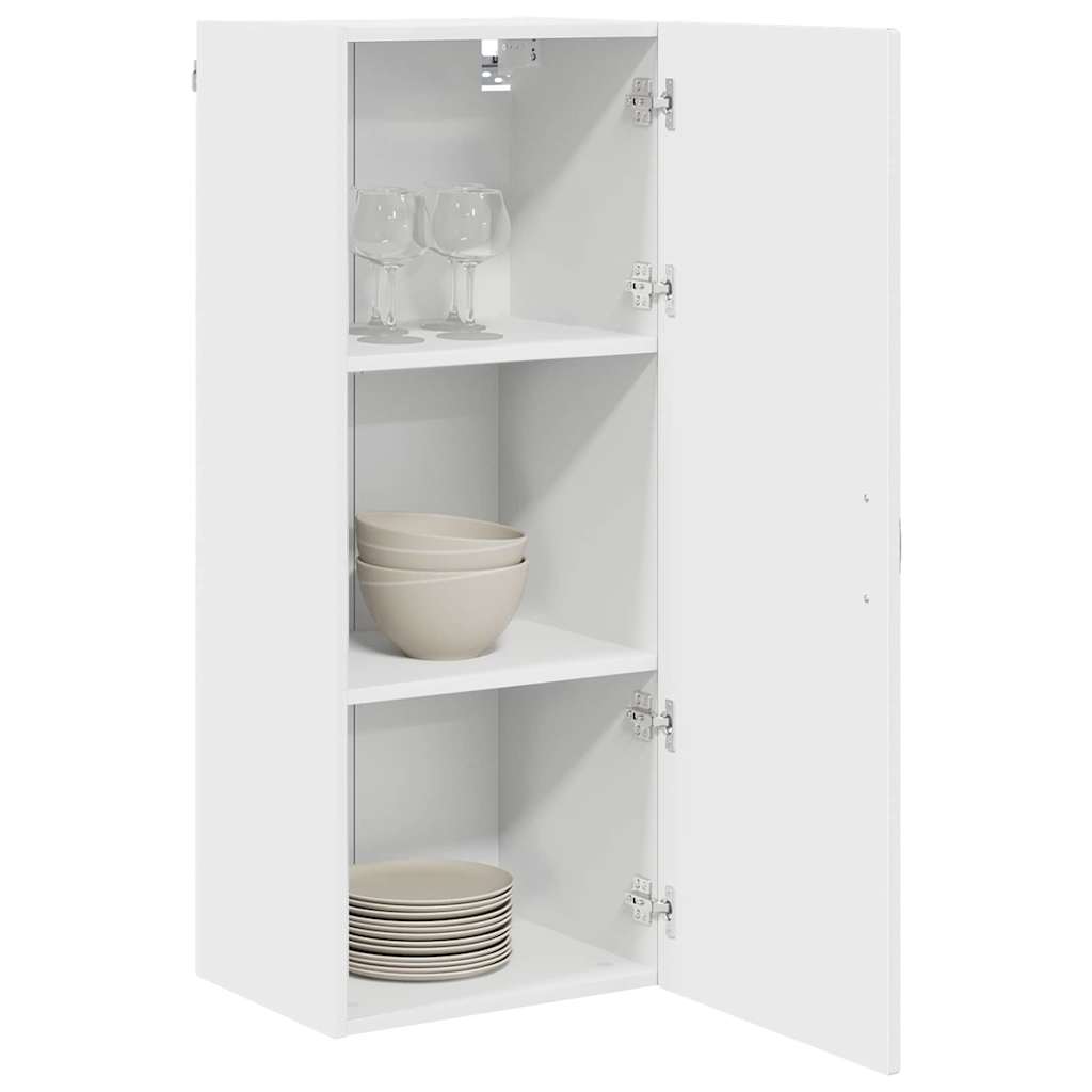 Wall Cabinet PORTO White 40 x 31 x 100 cm Engineered Wood