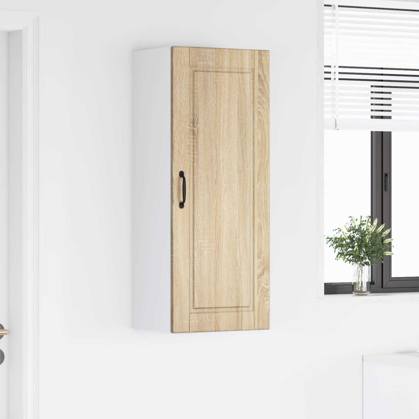 Wall Cabinet Sonoma Oak 40 x 31 x 100 cm Engineered Wood