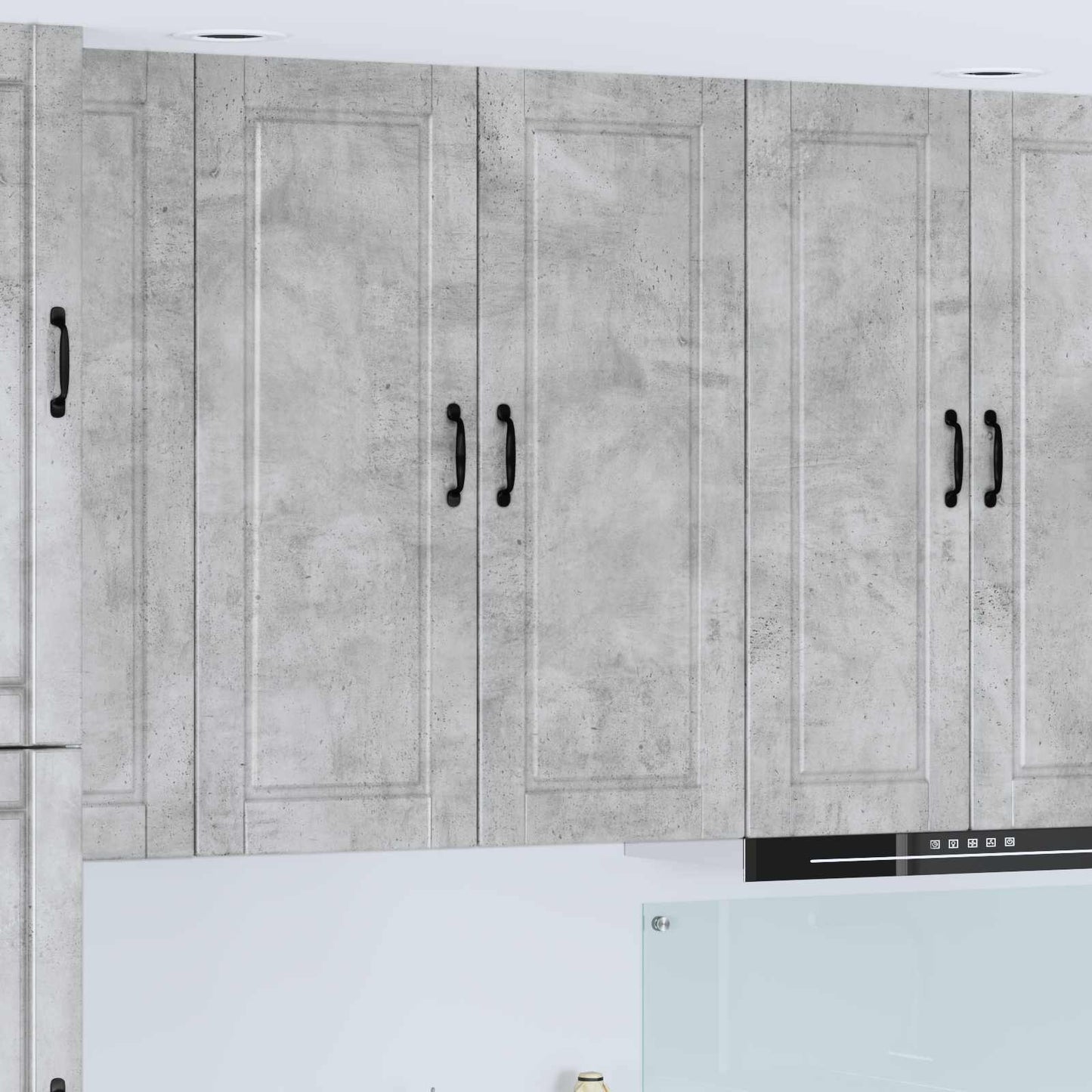 Wall Cabinet PORTO Concrete Grey 40 x 31 x 100 cm