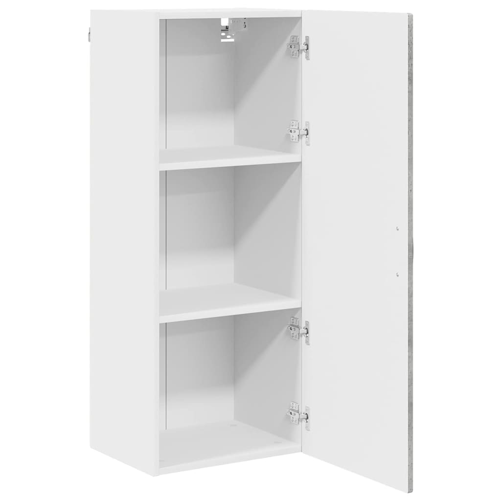 Wall Cabinet PORTO Concrete Grey 40 x 31 x 100 cm