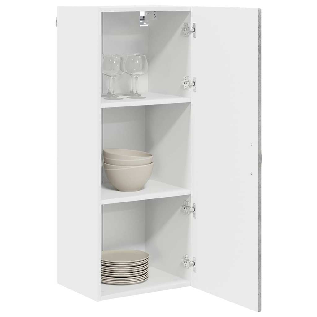 Wall Cabinet PORTO Concrete Grey 40 x 31 x 100 cm