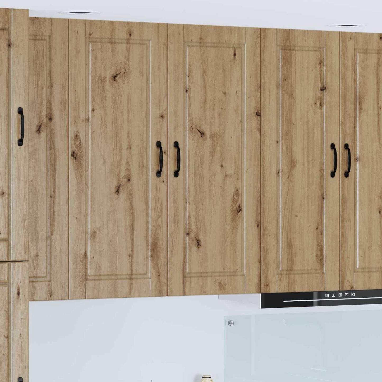 Wall Cabinet PORTO Artisan Oak 40 x 31 x 100 cm Engineered Wood