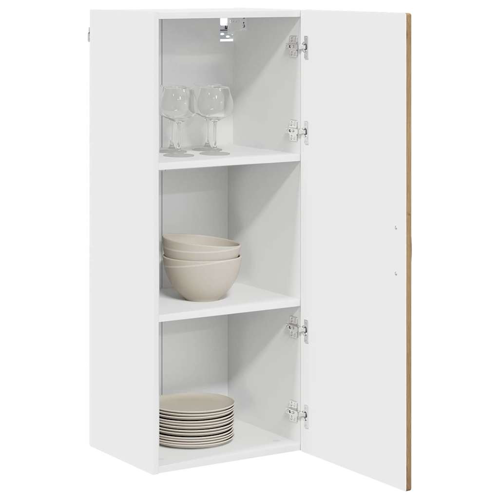 Wall Cabinet PORTO Artisan Oak 40 x 31 x 100 cm Engineered Wood