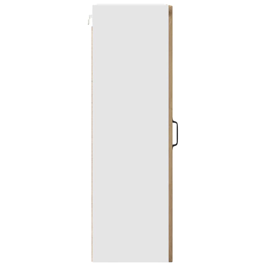 Wall Cabinet PORTO Artisan Oak 40 x 31 x 100 cm Engineered Wood