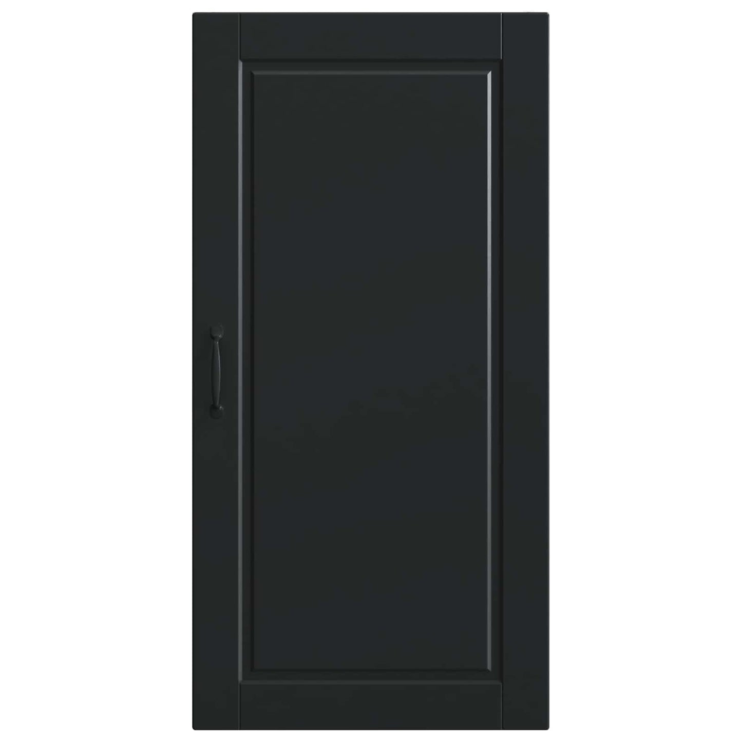 Wall Cabinet PORTO Black 50 x 31 x 100 cm Engineered Wood