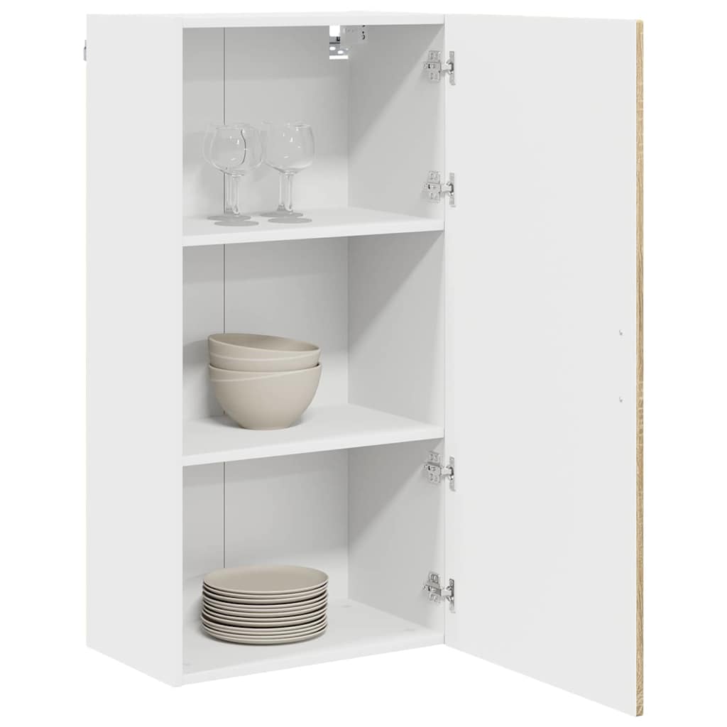 Wall Cabinet PORTO Sonoma Oak 50 x 31 x 100 cm Engineered Wood
