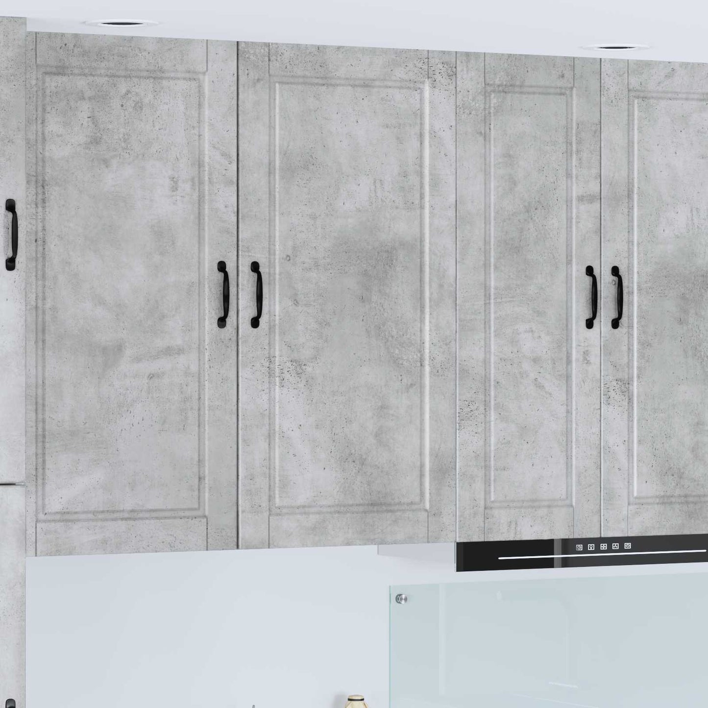 Wall Cabinet PORTO Concrete Grey 50 x 31 x 100 cm