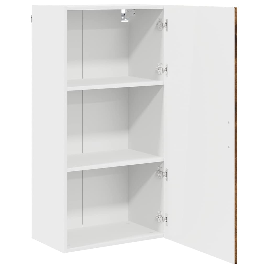 Wall Cabinet PORTO Smoked Oak 50 x 31 x 100 cm Engineered Wood