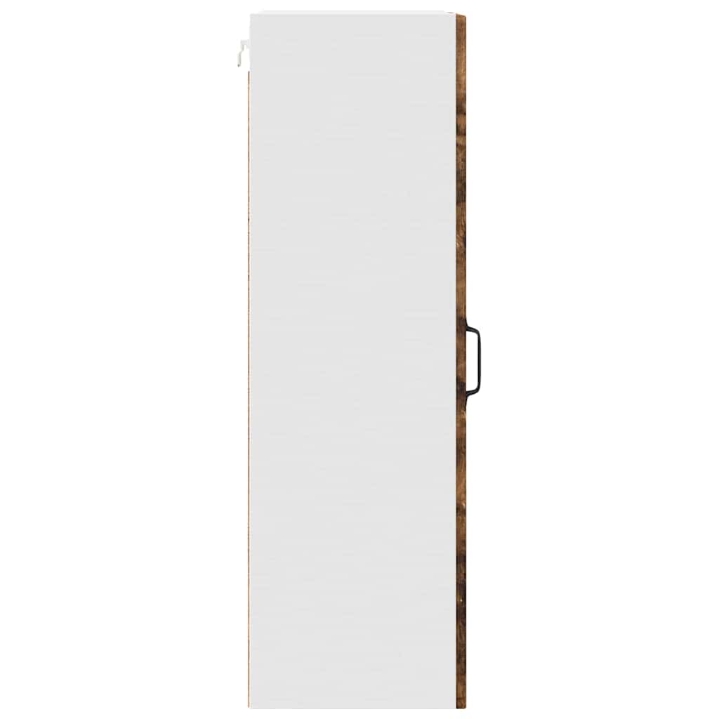 Wall Cabinet PORTO Smoked Oak 50 x 31 x 100 cm Engineered Wood