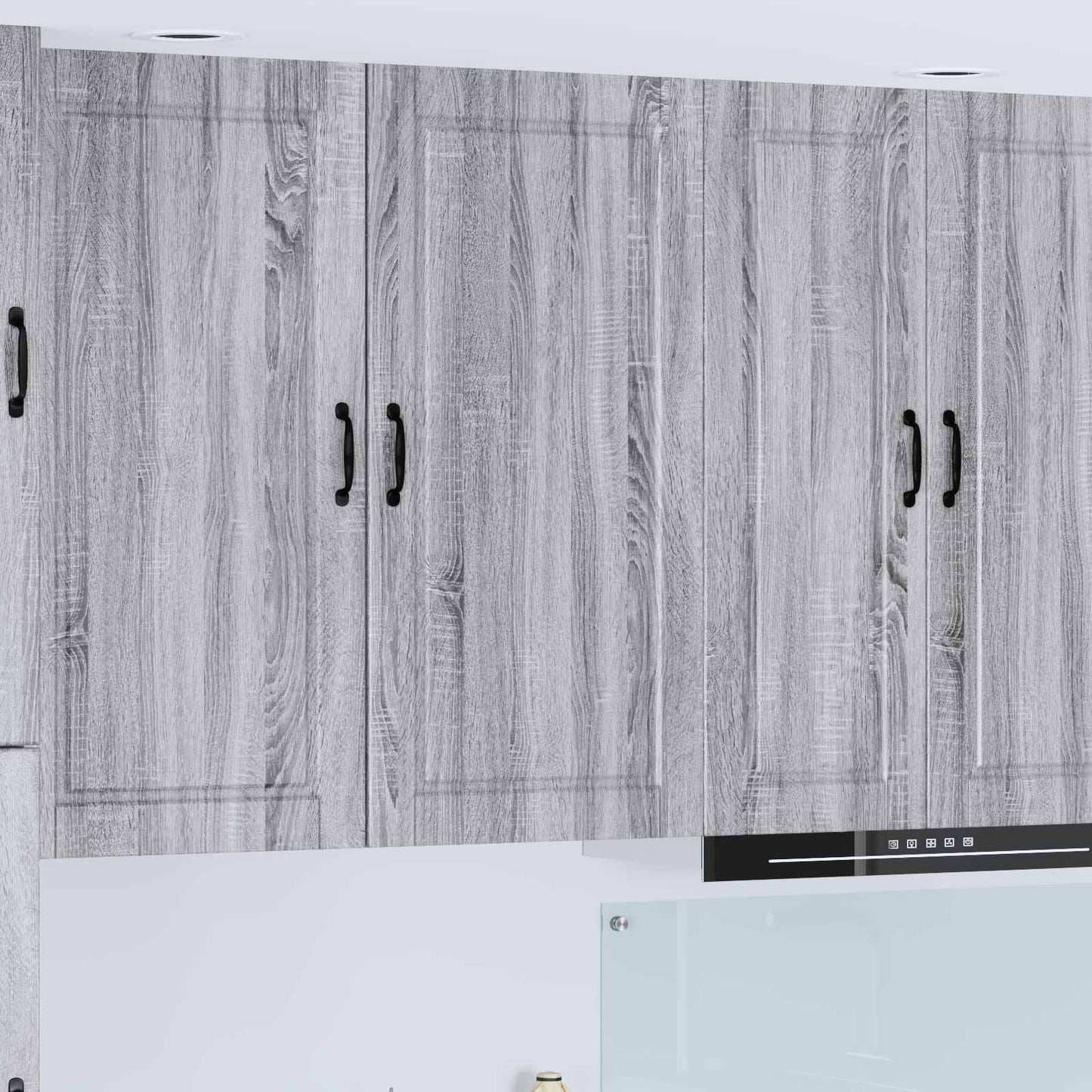 Wall Cabinet PORTO Grey Sonoma 50 x 31 x 100 cm Engineered Wood