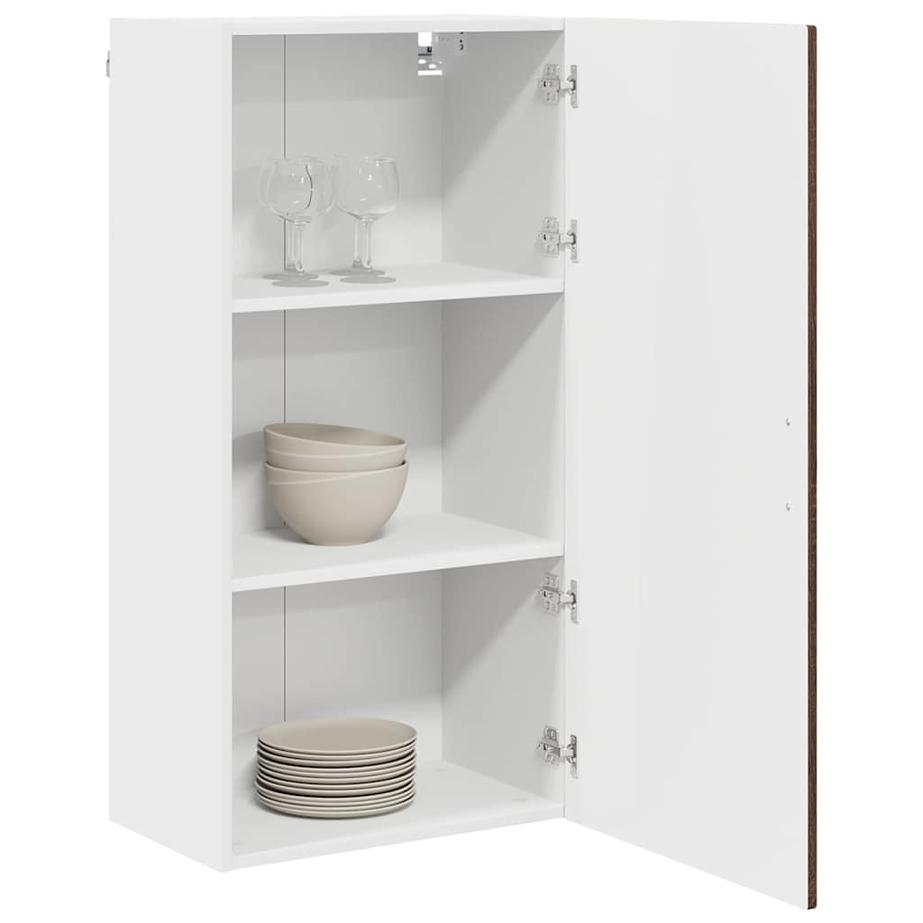 Wall Cabinet PORTO Brown Oak 50 x 31 x 100 cm Engineered Wood