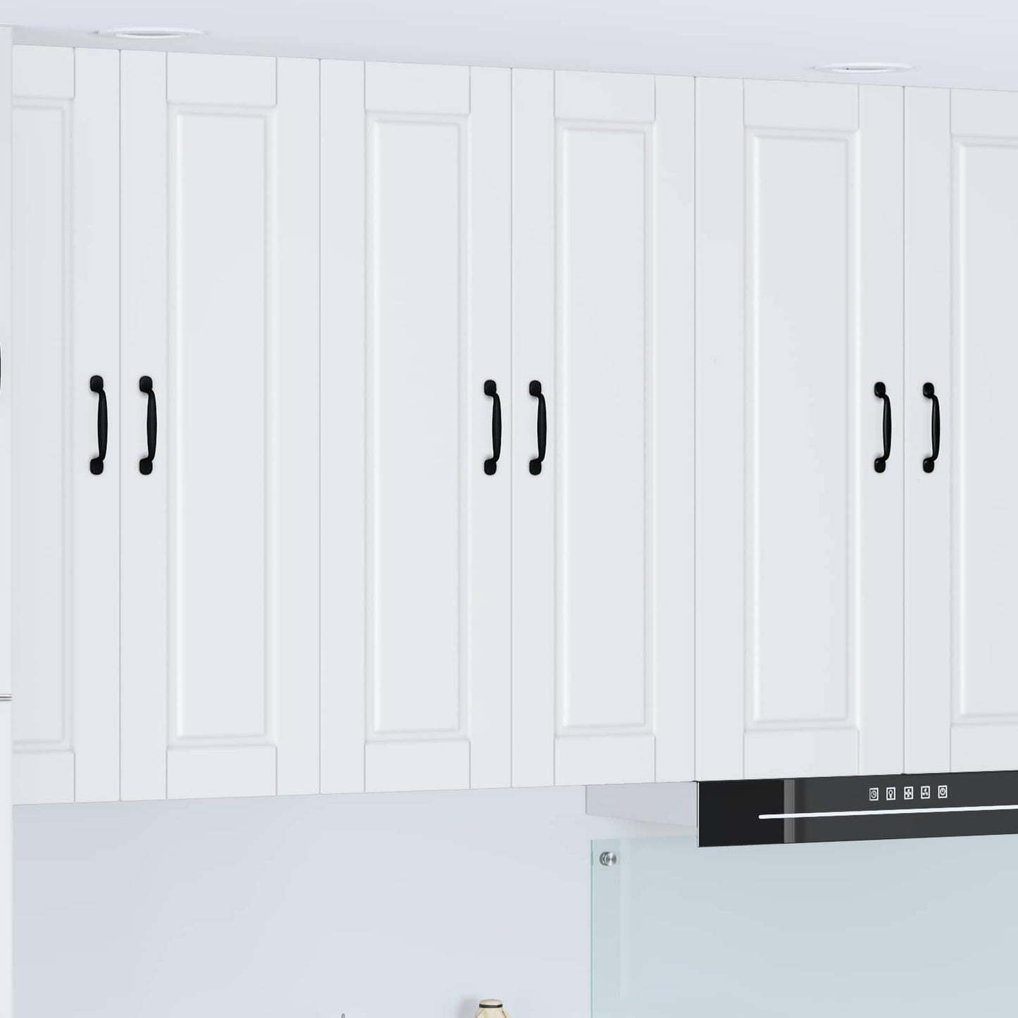 Wall Cabinet PORTO White 60 x 31 x 100 cm Engineered Wood