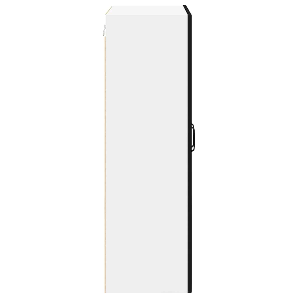 Wall Cabinet PORTO Black 60 x 31 x 100 cm Engineered Wood