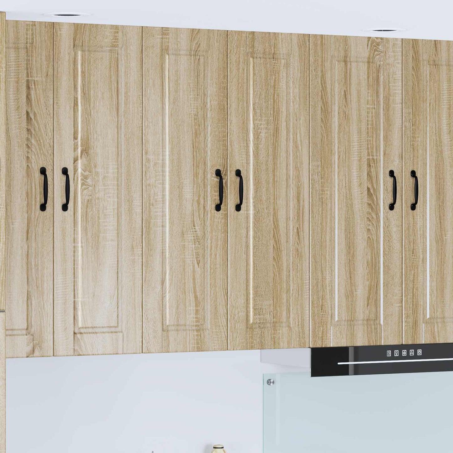 Wall Cabinet PORTO Sonoma Oak 60 x 31 x 100 cm Engineered Wood