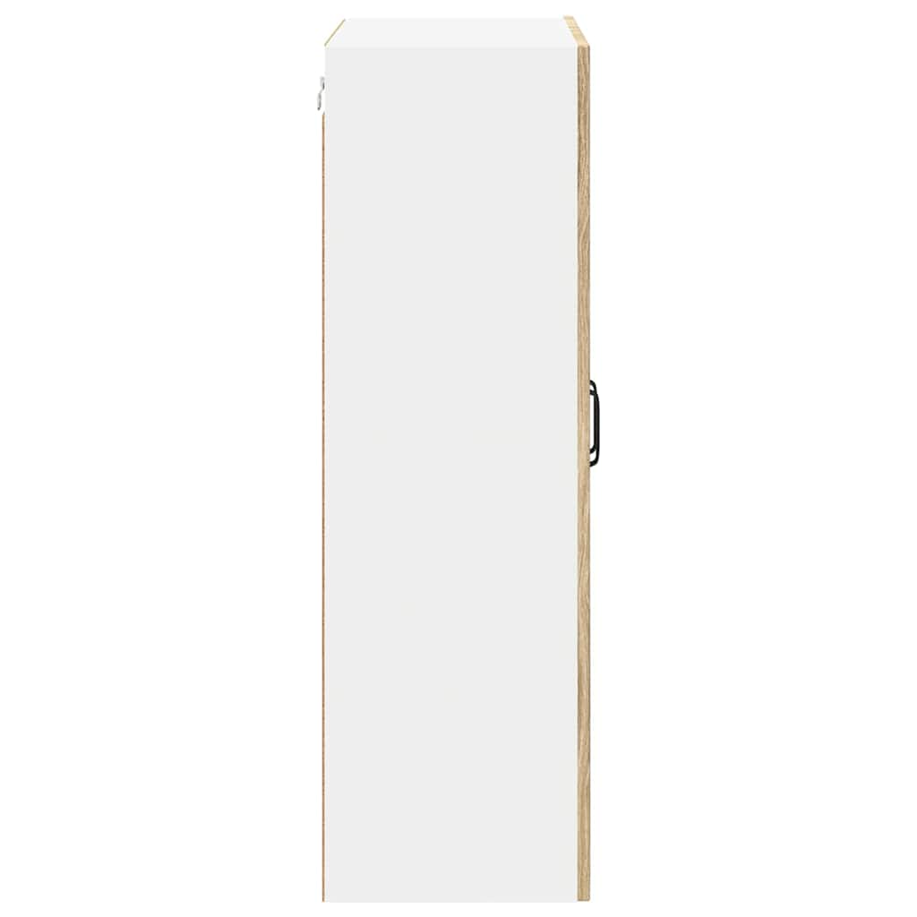 Wall Cabinet PORTO Sonoma Oak 60 x 31 x 100 cm Engineered Wood